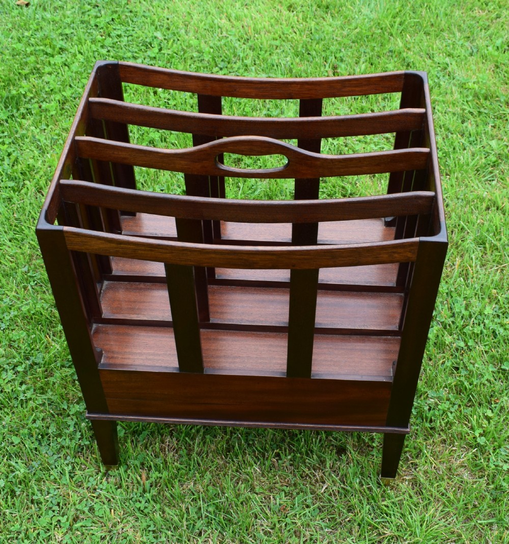 Antique Canterbury in Mahogany View XIII