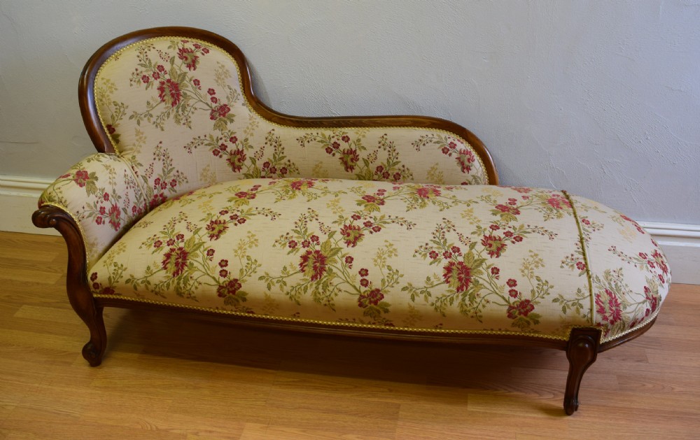Victorian Style Chaise-Lounge  View II