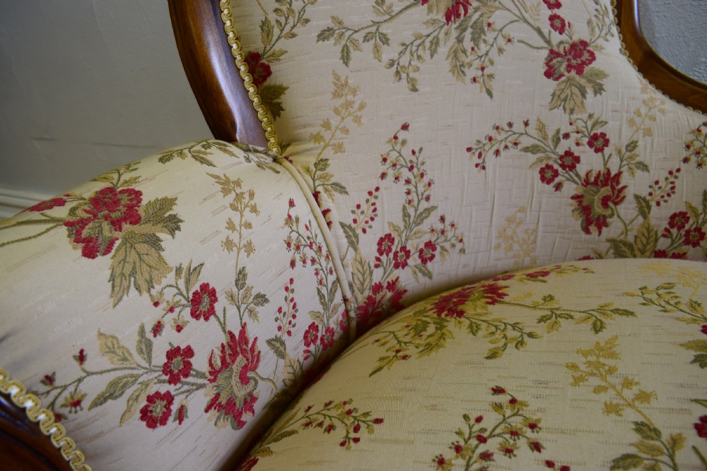 Victorian Style Chaise-Lounge  View XII