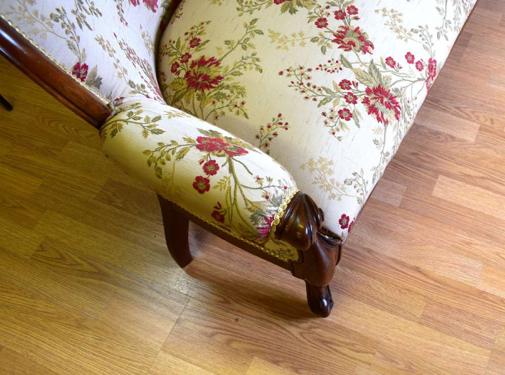 Victorian Style Chaise-Lounge  View XIV