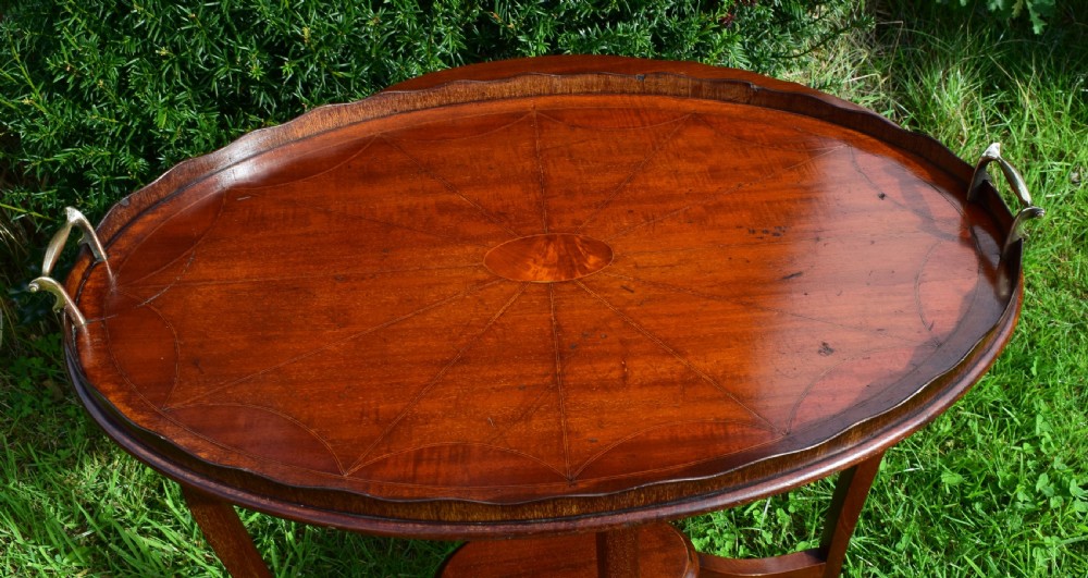 Antique Inlaid  Tray View VII