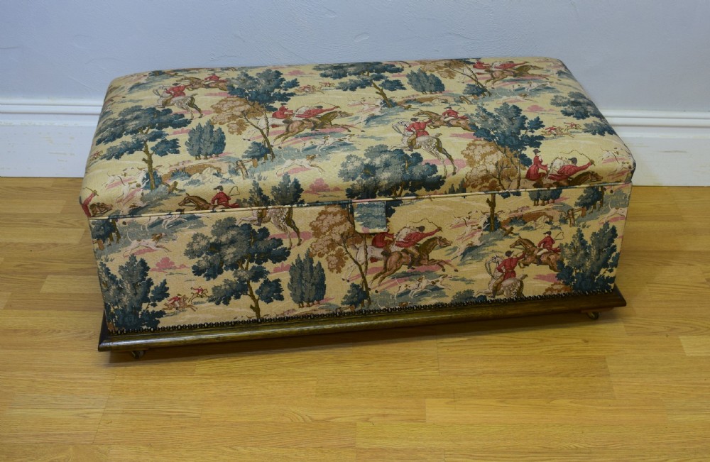 Upholstered Ottoman  View III