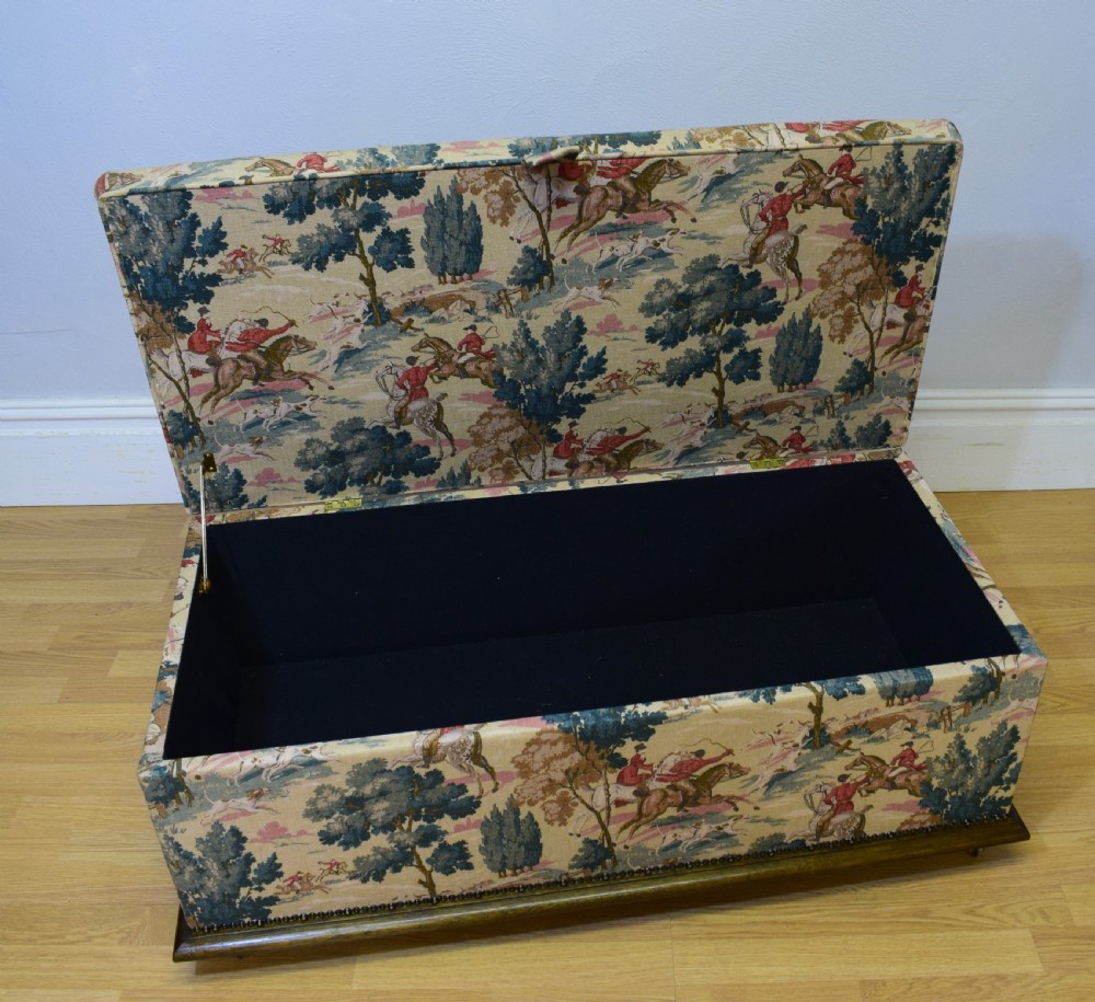 Upholstered Ottoman  View V