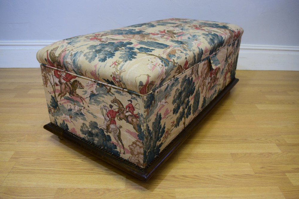 Upholstered Ottoman  View X
