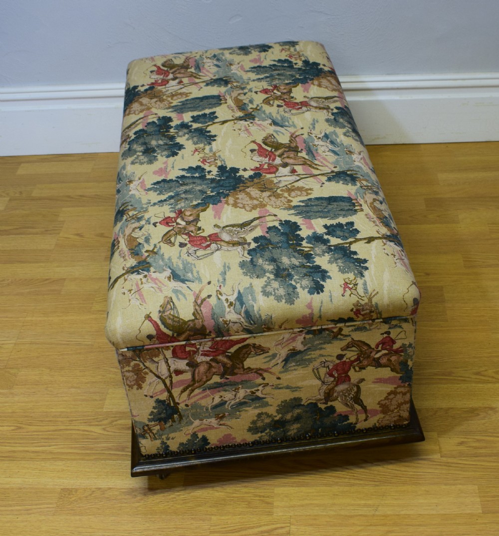 Upholstered Ottoman  View XIII