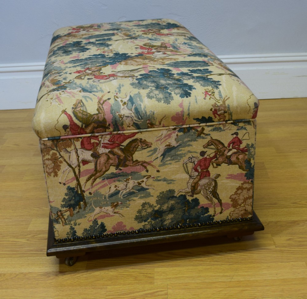 Upholstered Ottoman  View XIV