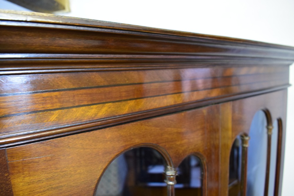 Late Victorian Bookcase on Stand View IX