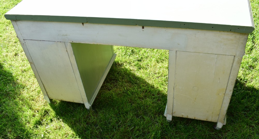 Victorian Pedestal Desk View IX