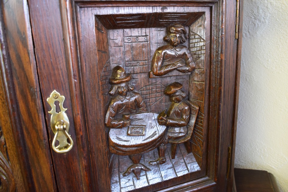 Antique Oak Cupboard View VI