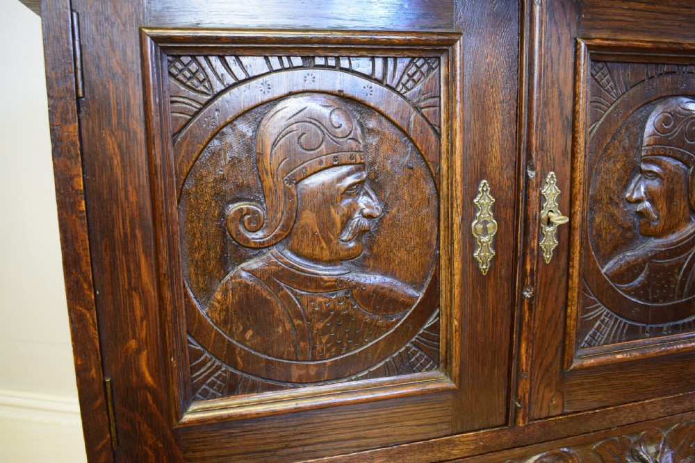 Antique Oak Cupboard View VII