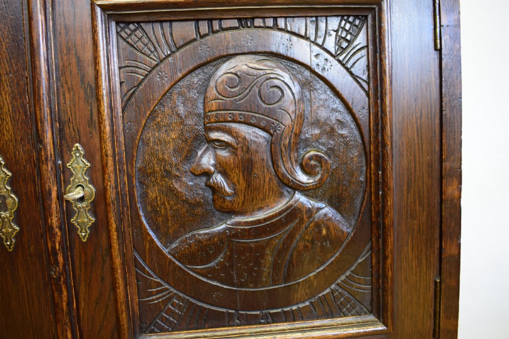 Antique Oak Cupboard View VIII
