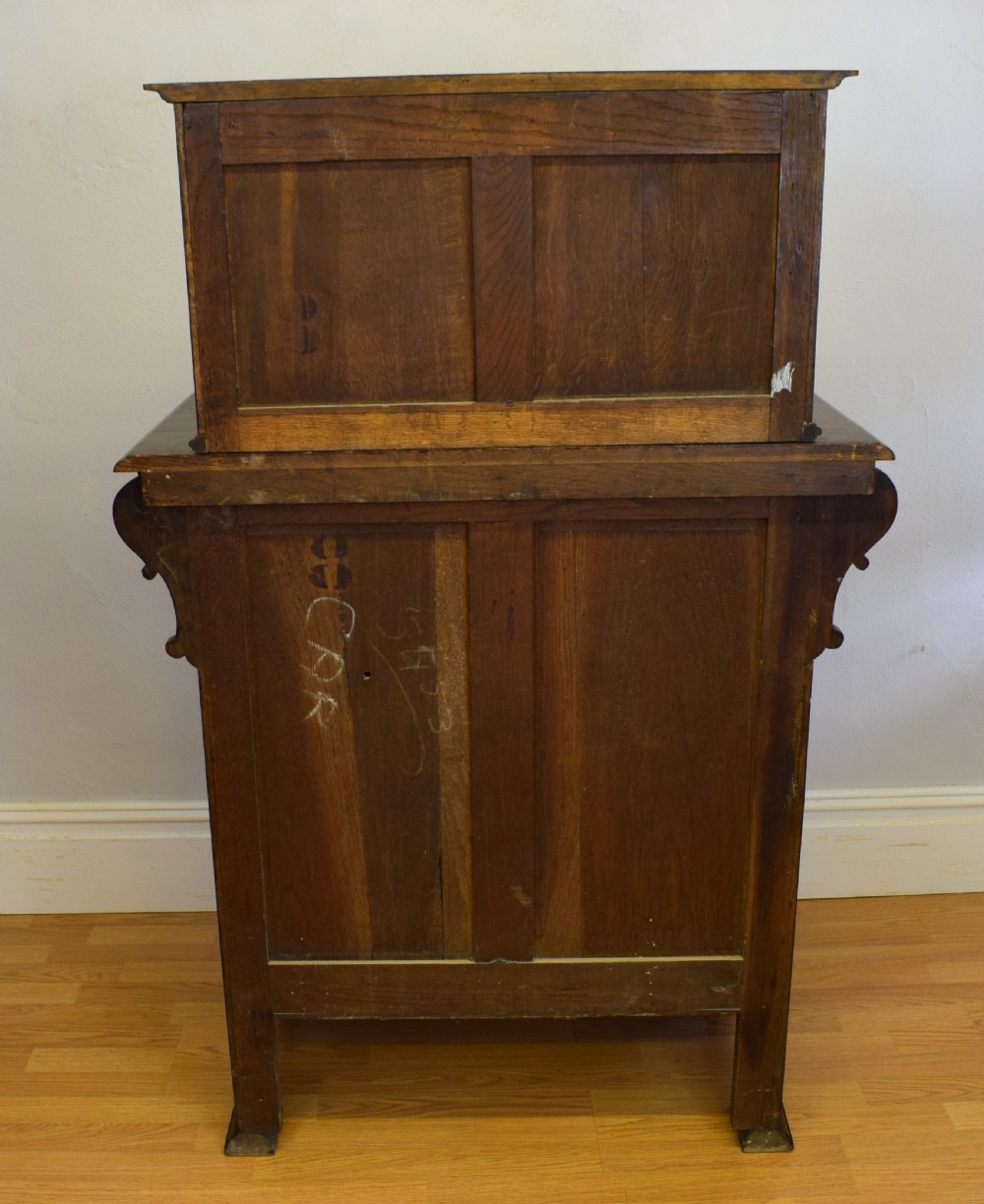 Antique Oak Cupboard View XV