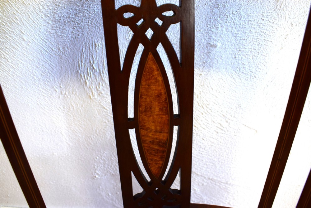 Edwardian Inlaid Tub Arm Chair View VI