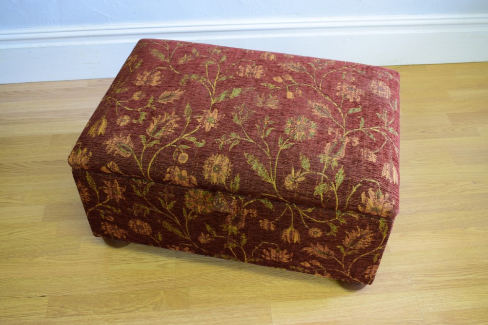 Upholstered Ottoman View V