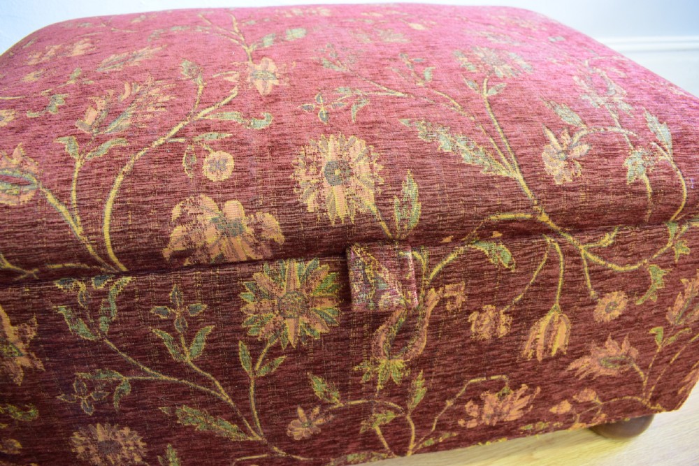 Upholstered Ottoman View IX