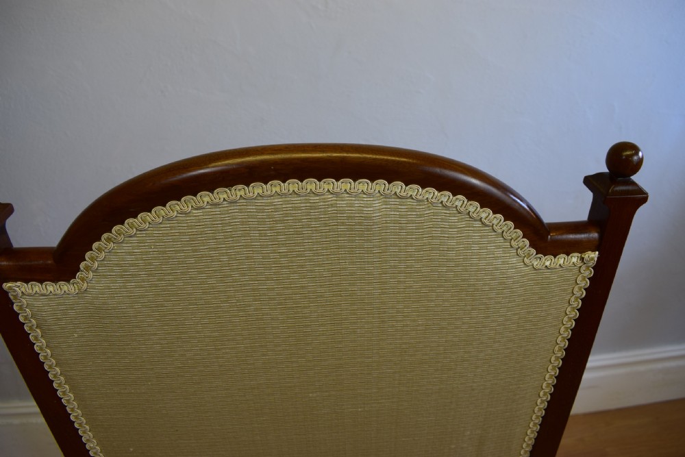 Edwardian Inlaid Arm Chair View IV