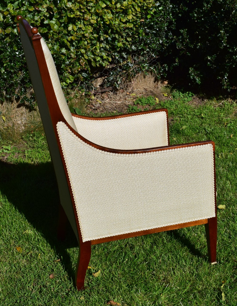 Edwardian Inlaid Arm Chair View XII