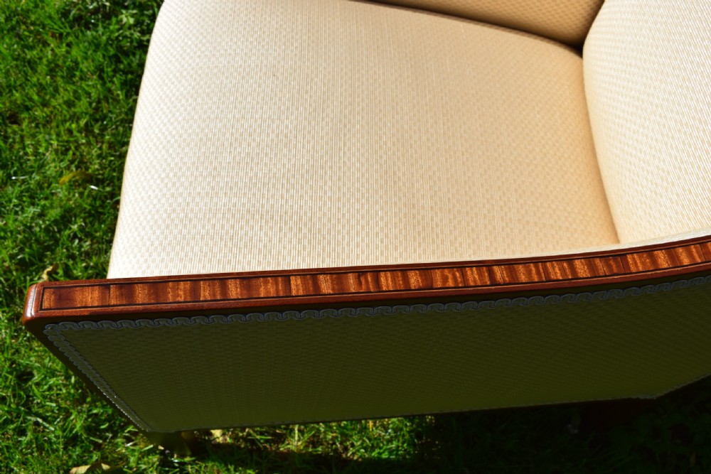 Edwardian Inlaid Arm Chair View XIV