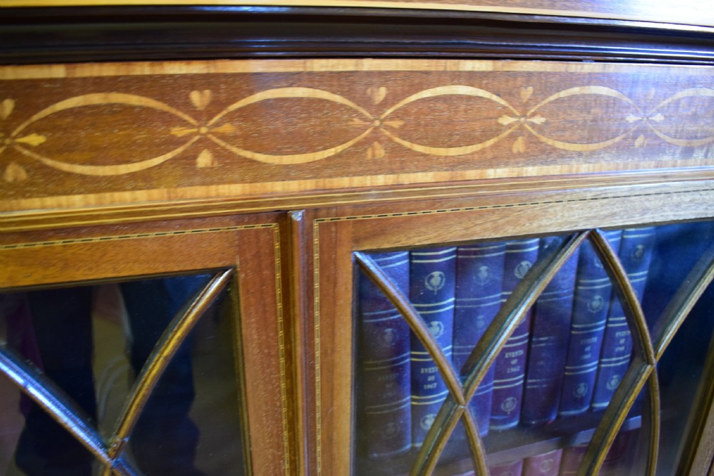 Antique Breakfront Bookcase View VII