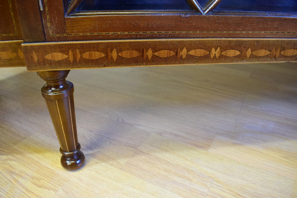 Antique Breakfront Bookcase View IX