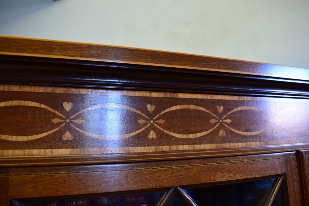 Antique Breakfront Bookcase View X