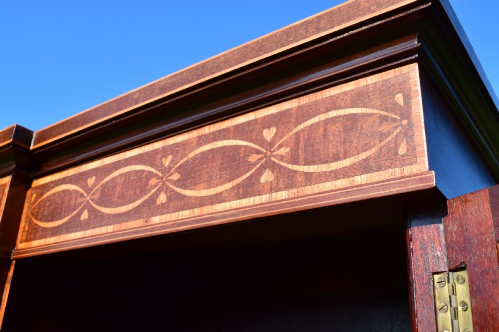 Antique Breakfront Bookcase View XVIII