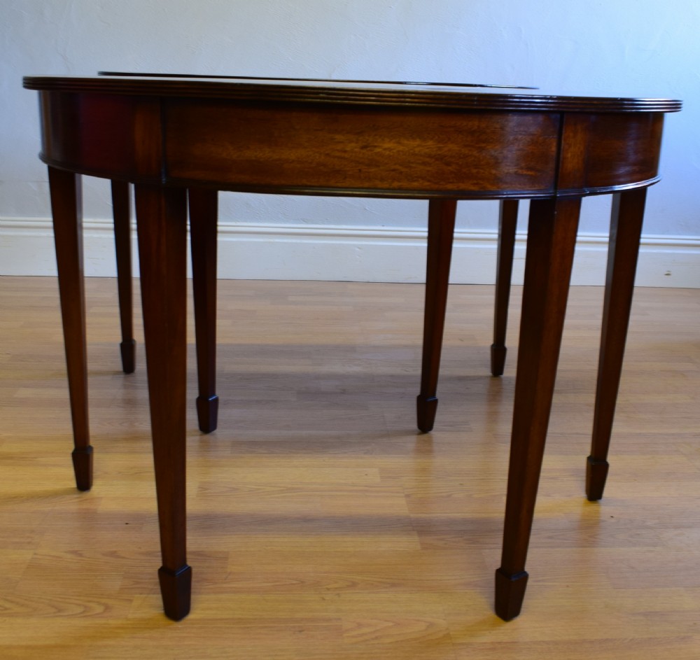 Pair of Demi-Lune Console Tables View V