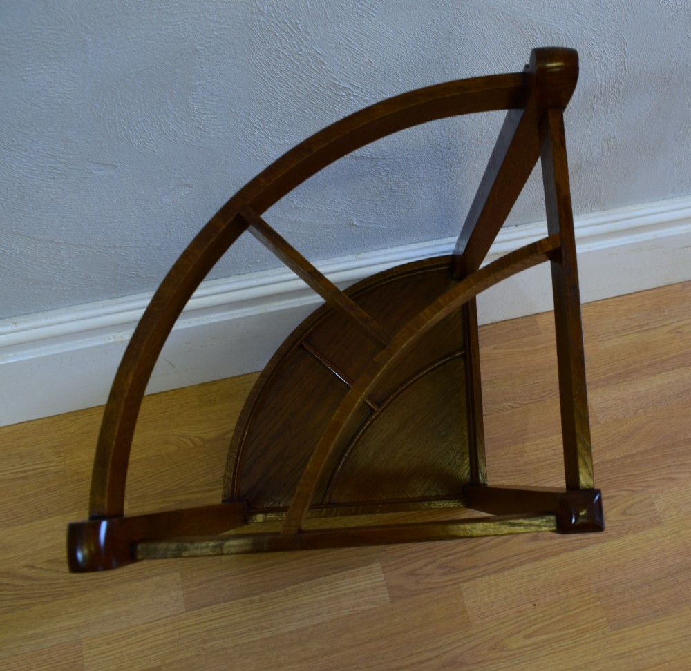 Arts & Crafts Oak Stick Stand View IX