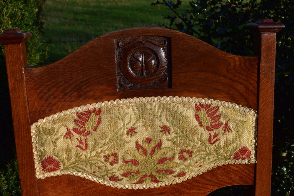 Pair of Arts & Crafts Arm Chairs View IX