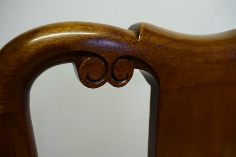  8 Queen Anne Style Dining Chairs (Circa 1890) View VI