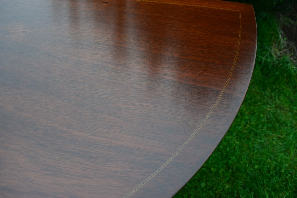 Edwardian Demi-Lune Table View XV