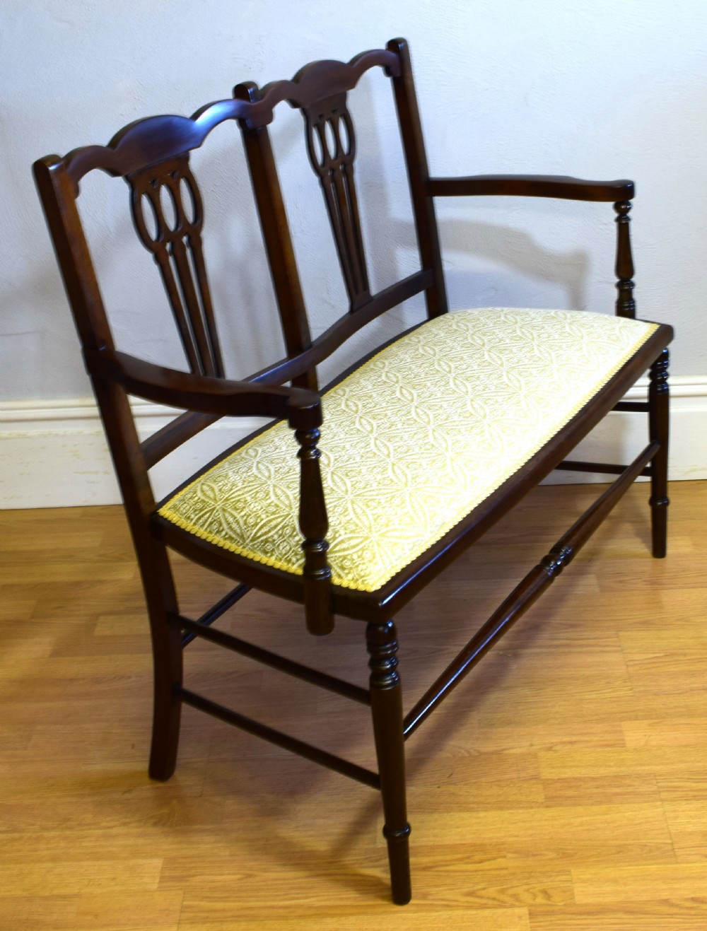 Antique Edwardian 2 Seater Couch View III