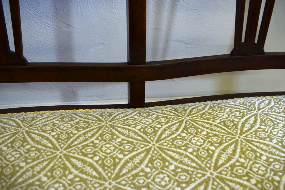 Antique Edwardian 2 Seater Couch View VII