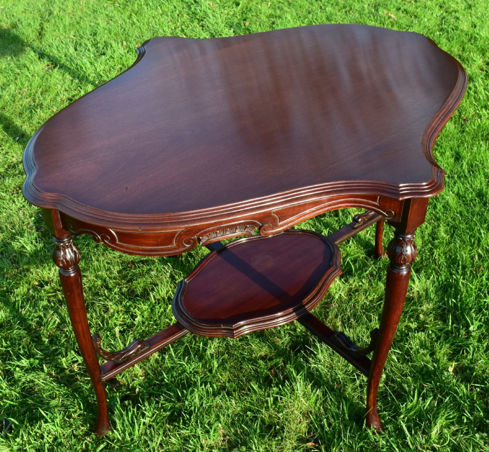 Art Nouveau Centre Table, Occasional Table View IX