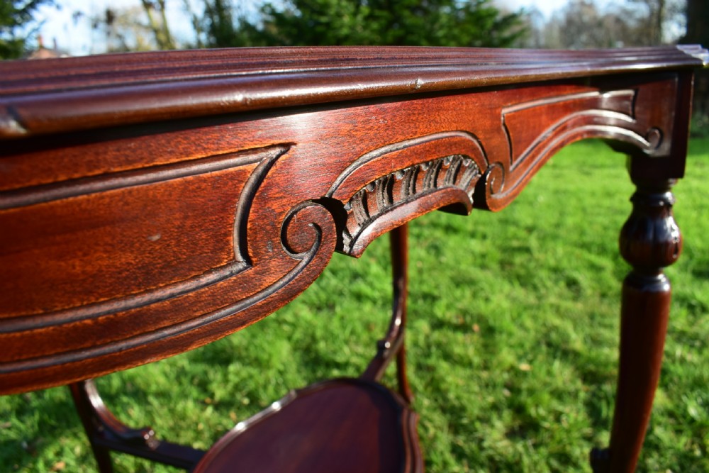 Art Nouveau Centre Table, Occasional Table View XVI