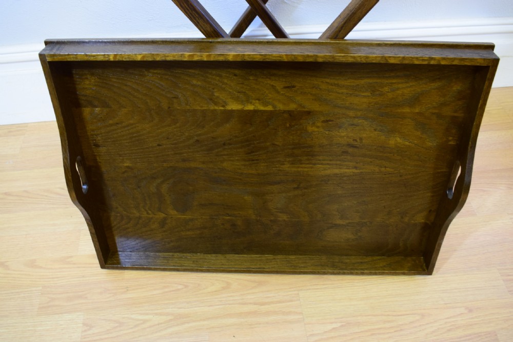 Antique Butlers Tray on Stand View VIII