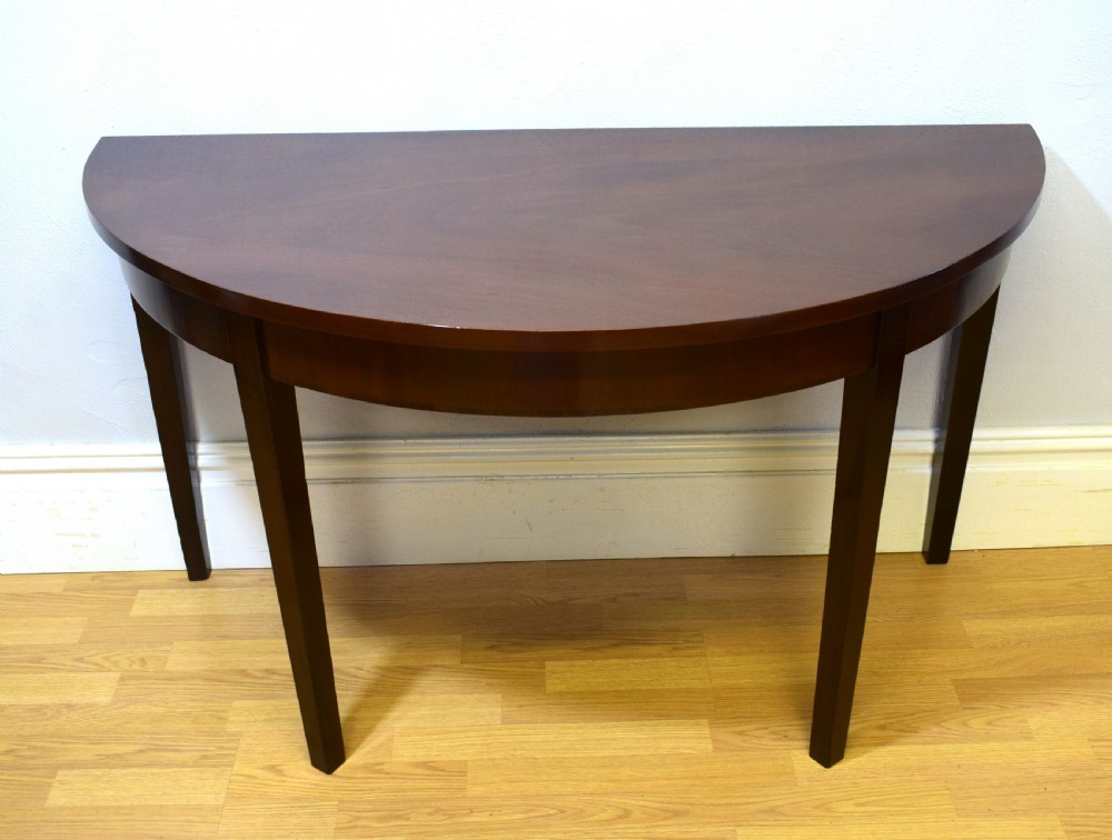 Georgian Demi Lune Table