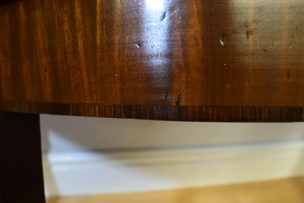 Georgian Demi Lune Table View VI