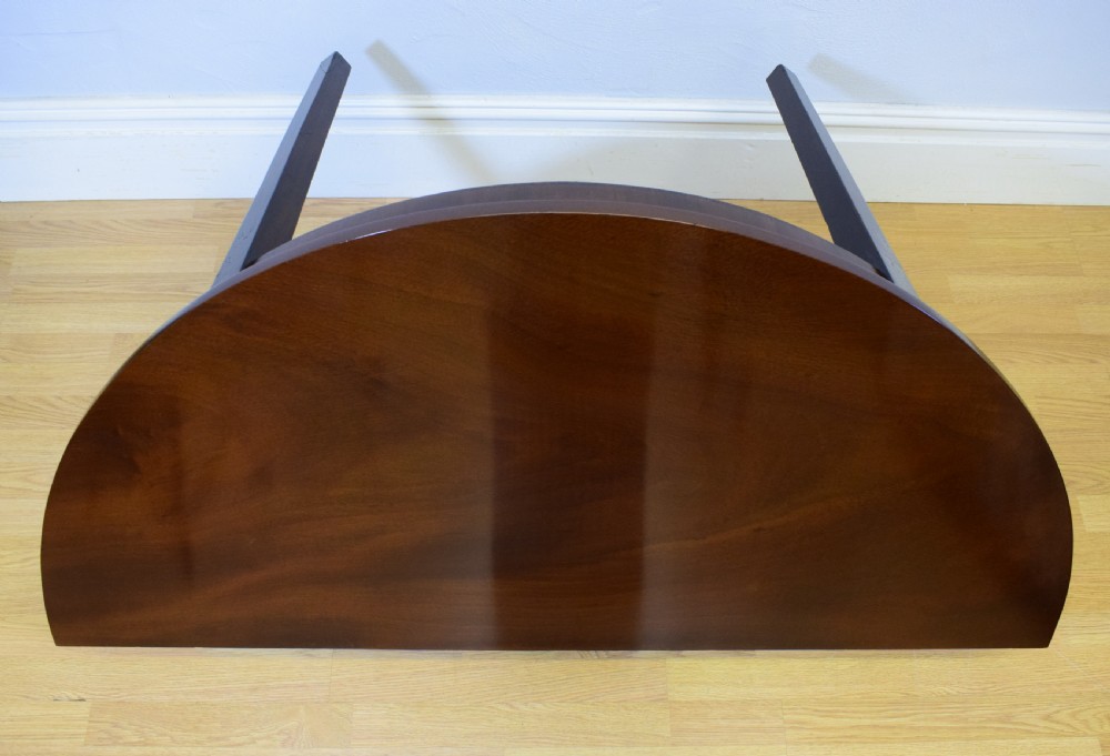 Georgian Demi Lune Table View VIII