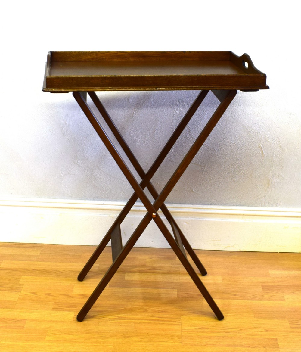 Late Victorian Butlers Tray on Stand