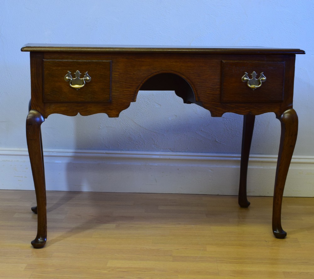 Antique Oak Side Table View II