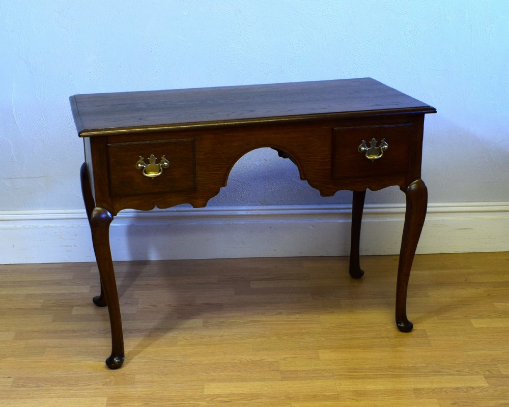 Antique Oak Side Table View III