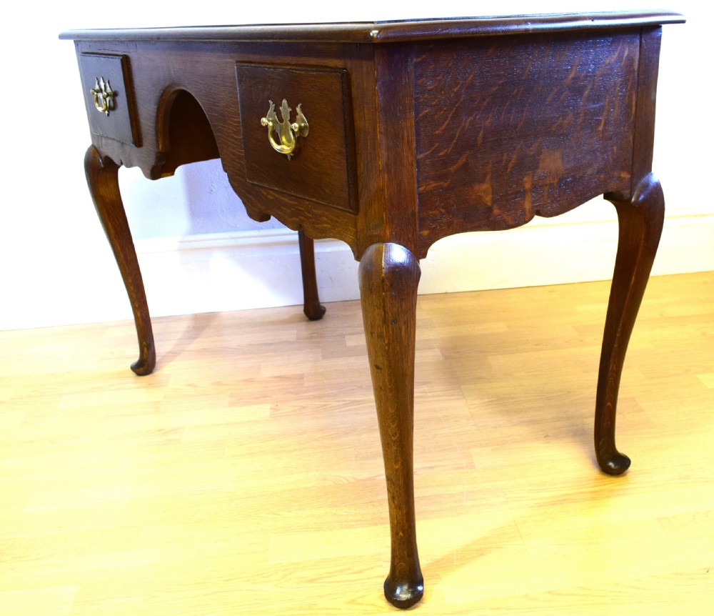 Antique Oak Side Table View IV