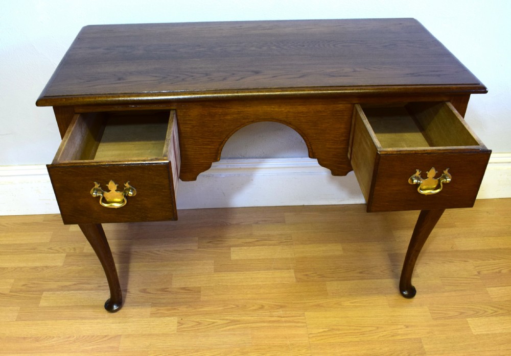 Antique Oak Side Table View VII