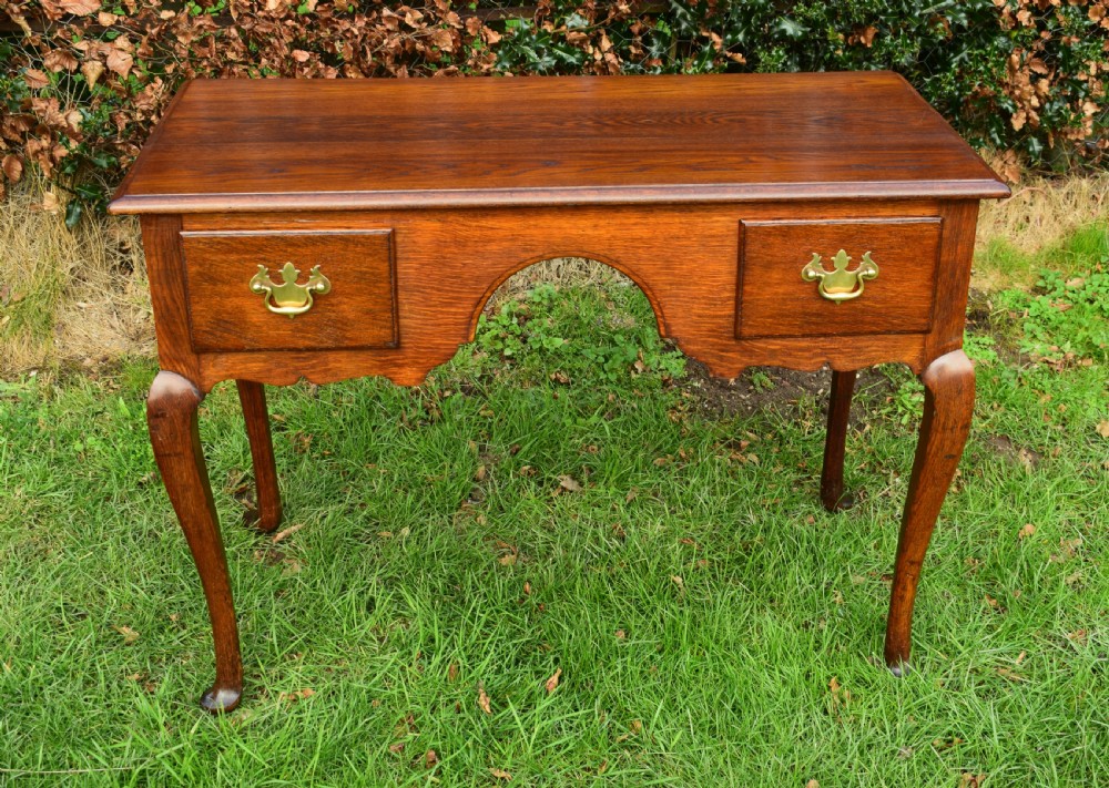 Antique Oak Side Table View X