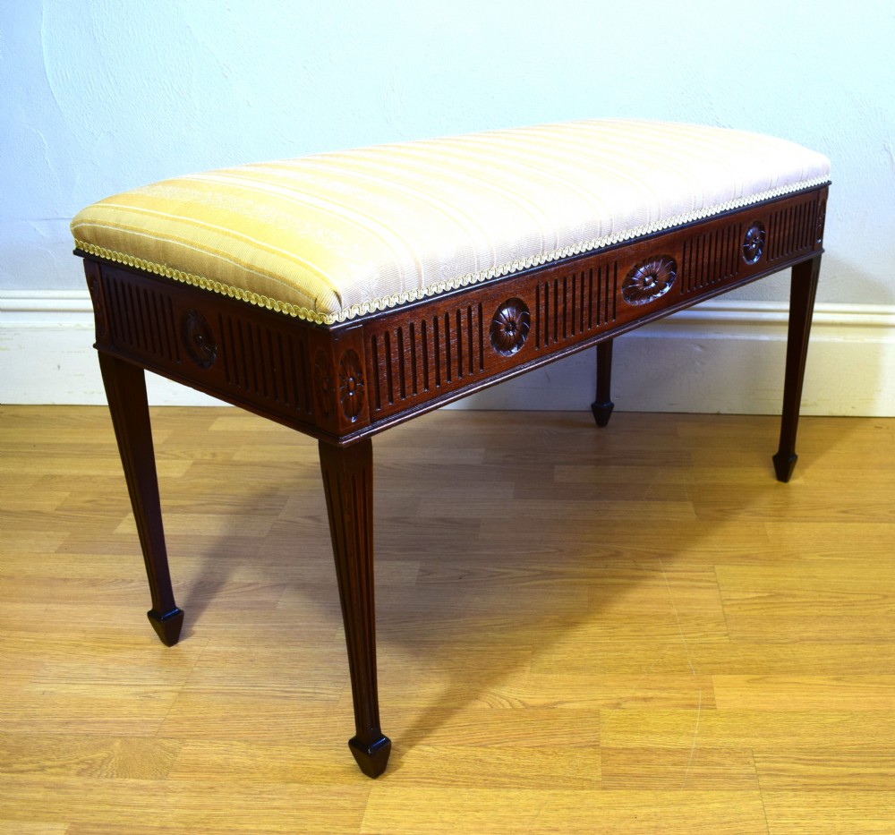 Antique Duet Piano Stool