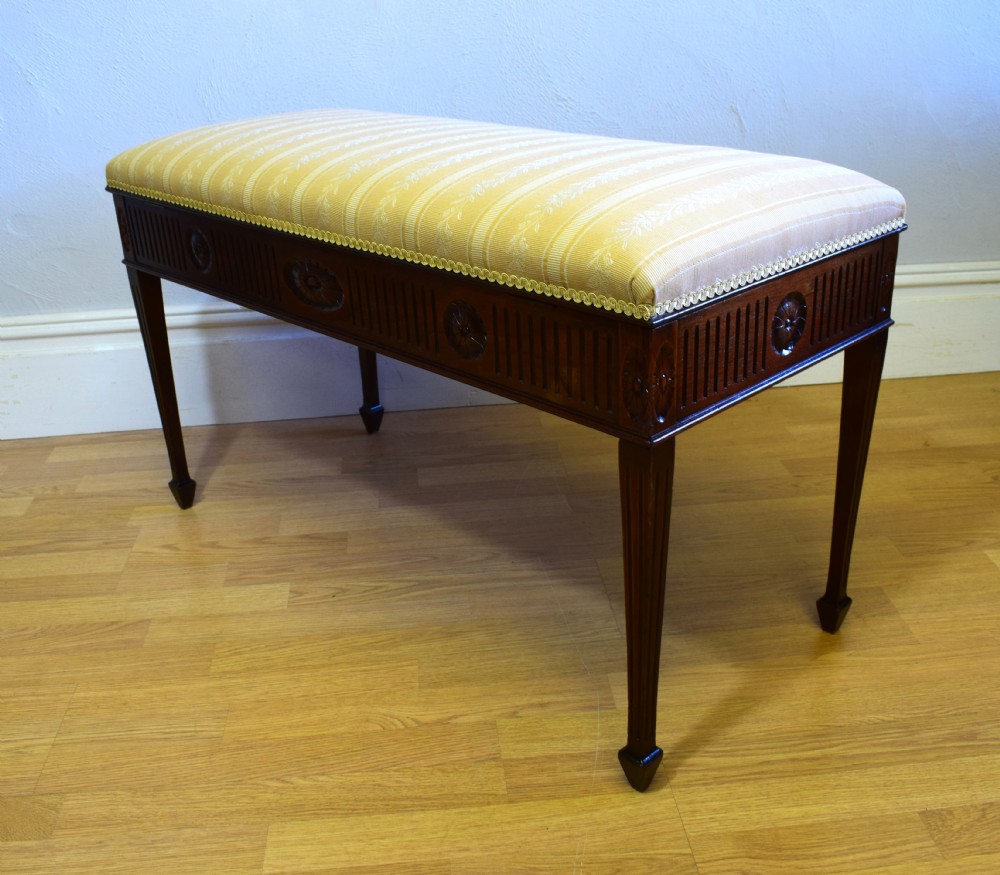 Antique Duet Piano Stool View XIII