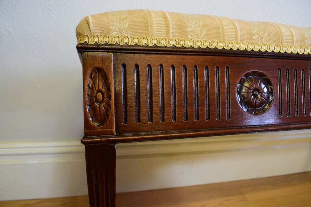 Antique Duet Piano Stool View V