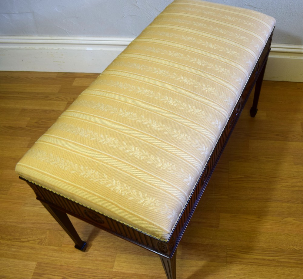 Antique Duet Piano Stool View IV