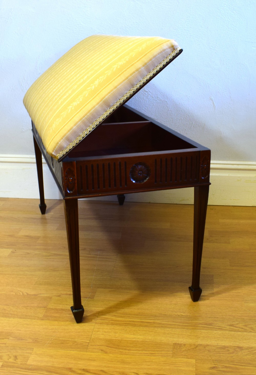 Antique Duet Piano Stool View VI